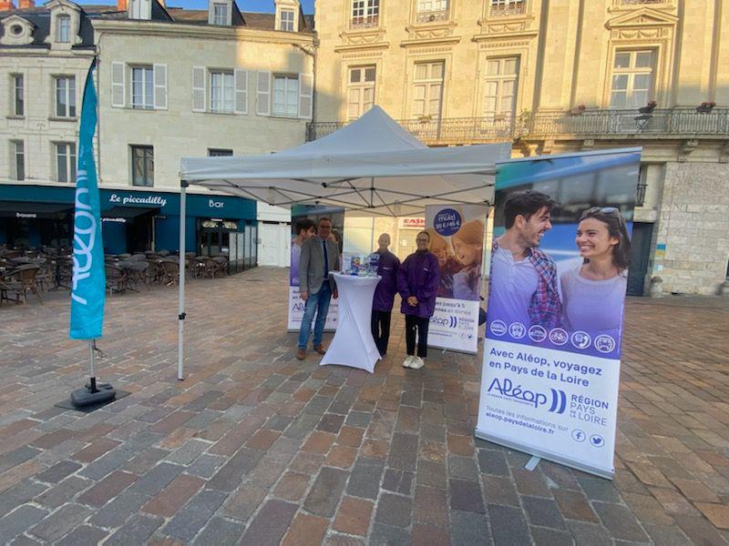 Présence sur le marché de Saumur (49)