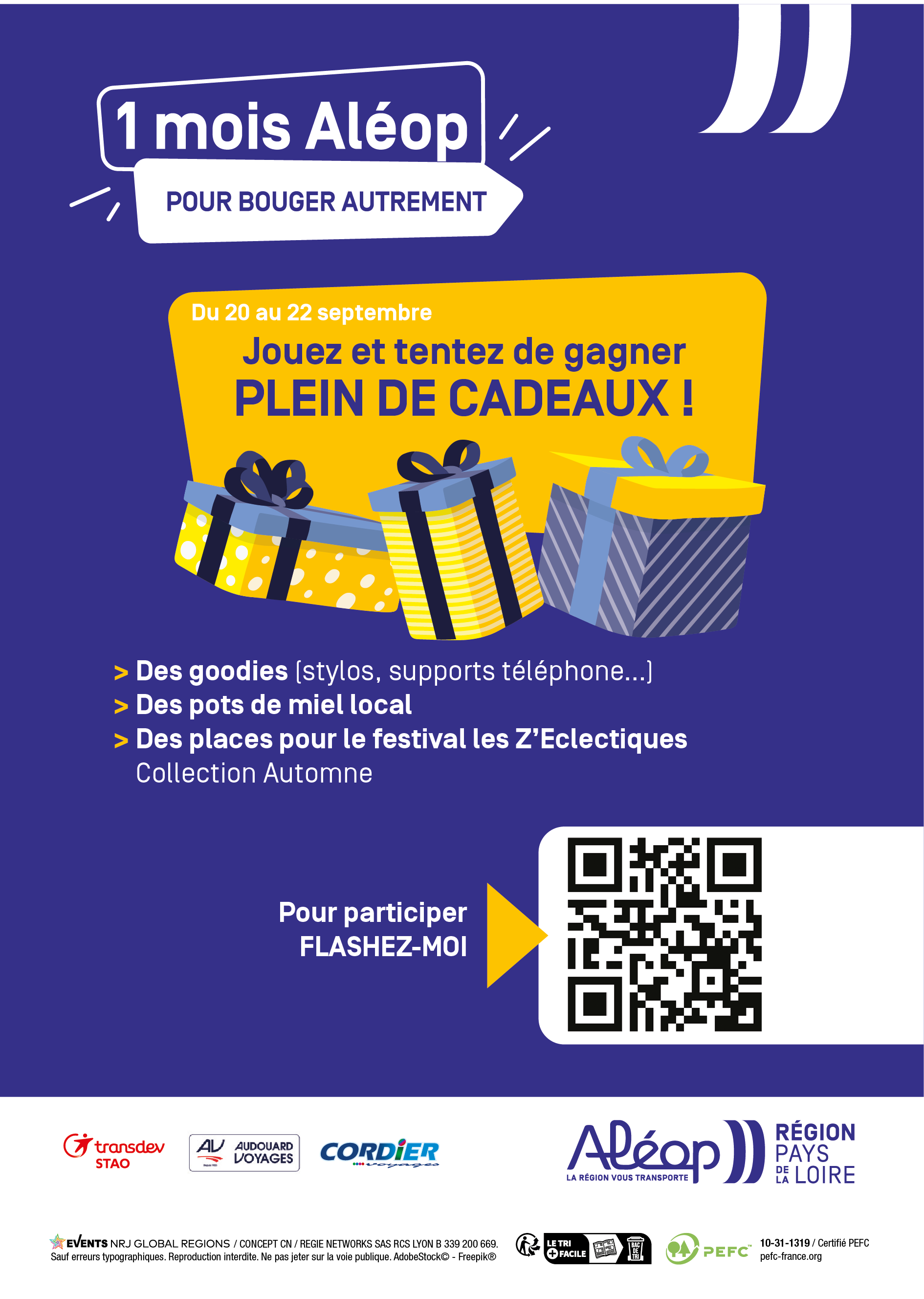 Opération jeu concours de la rentrée