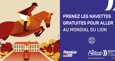 Mondial du Lion d'Angers 2023 - Profitez de navettes gratuites