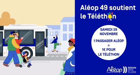 Aléop soutient le Téléthon